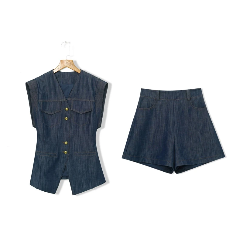 原创设计·高定品质   牛仔套装24979