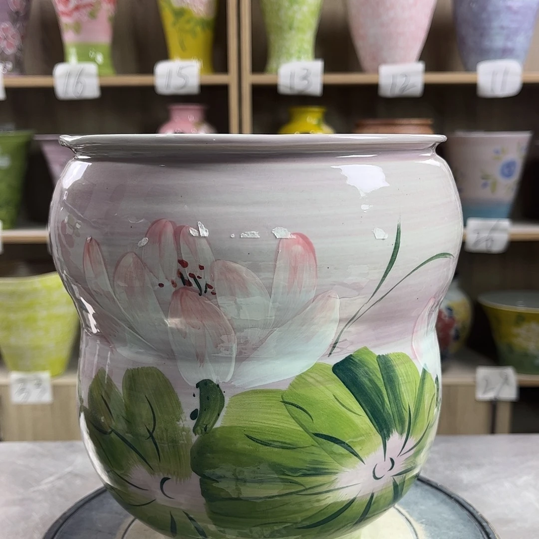 景德镇陶瓷花盆花盆