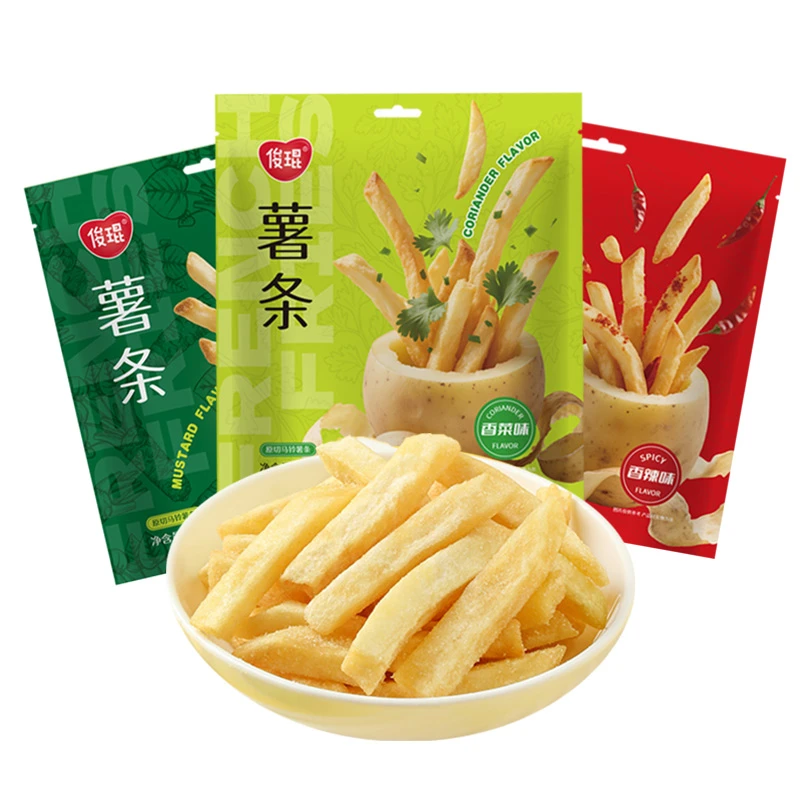 【临期11月到期】俊琨 薯条 土豆条开袋即食酥脆休闲小零食追剧