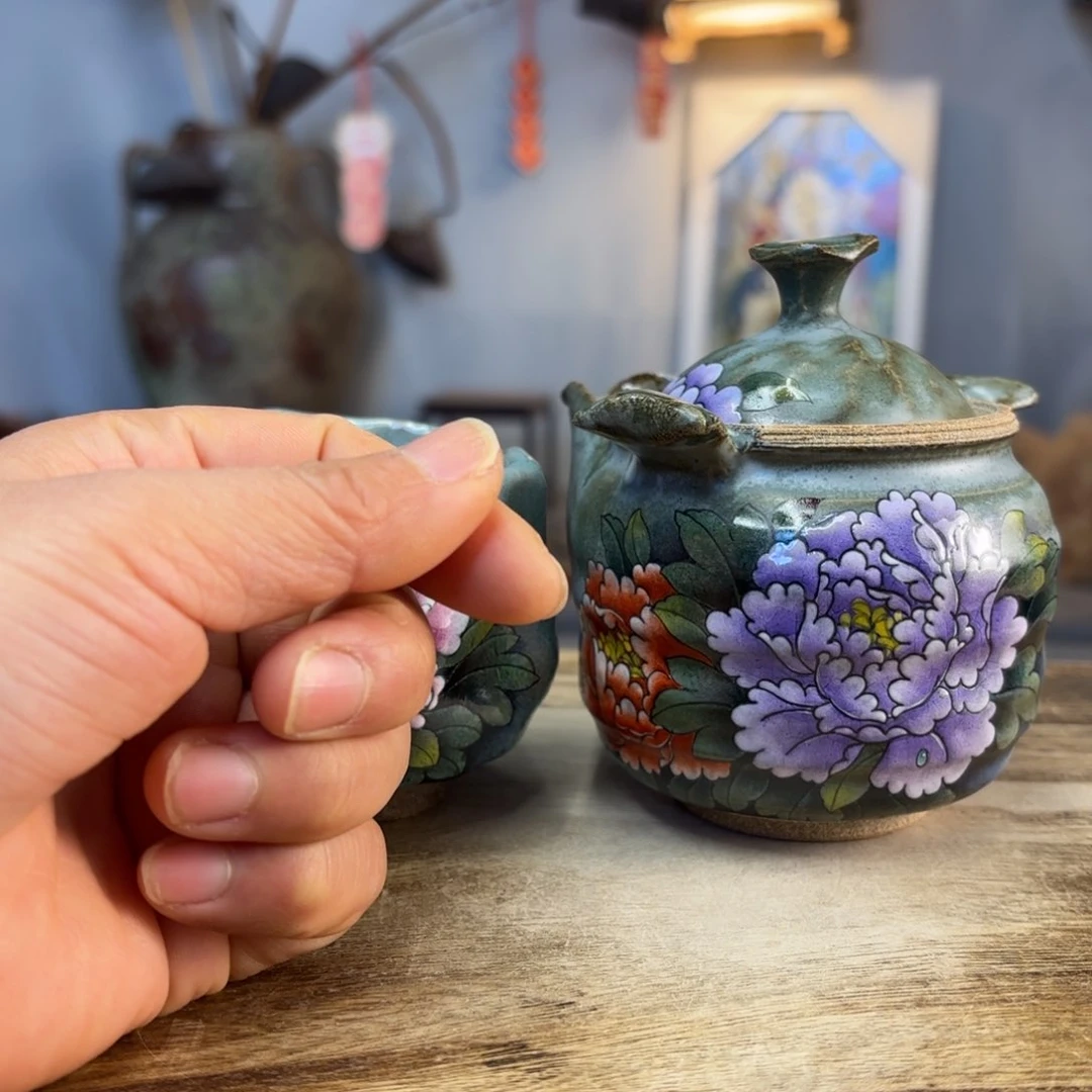 景德镇纯手工制作陶瓷绻**依