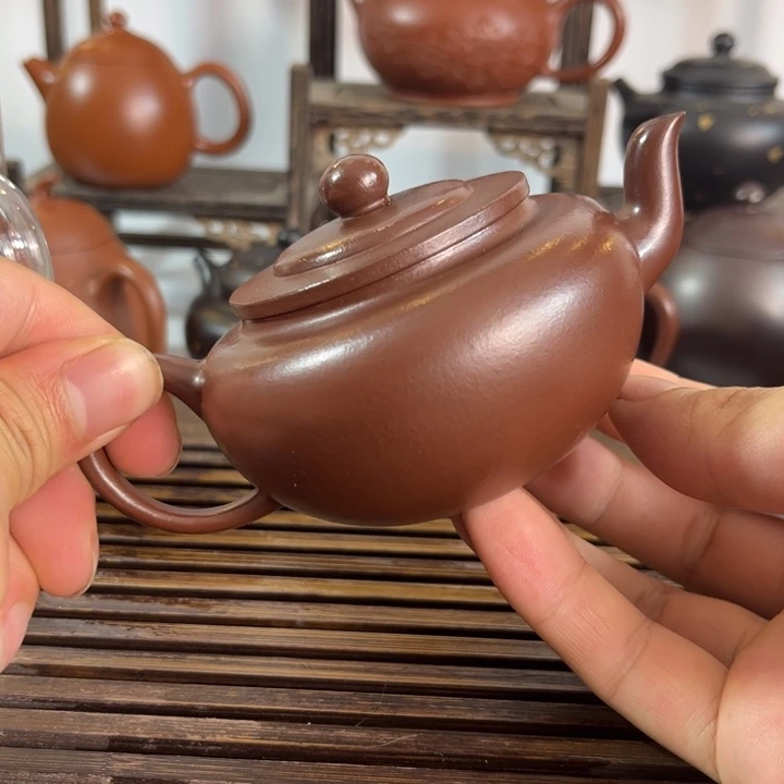 茶壶紫砂原矿紫砂手工制作