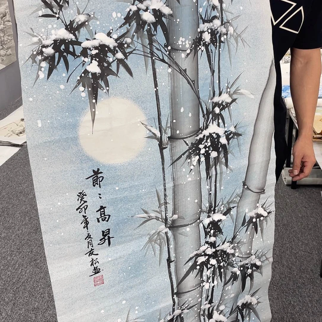 国画纯手绘字画宣纸