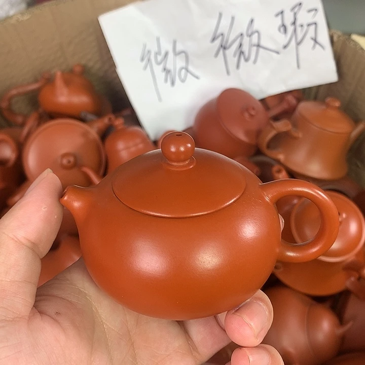 原矿朱泥茶具茶壶家用120