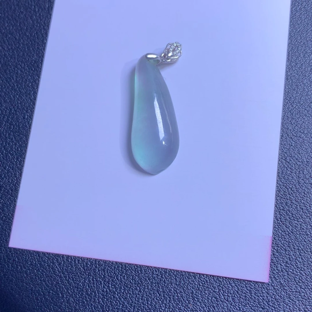 ?****青缅甸翡翠白冰福瓜