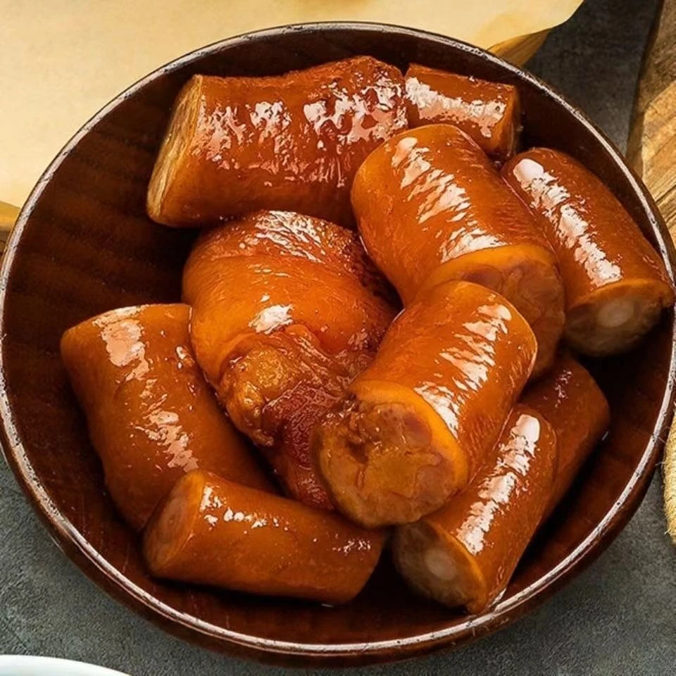 正宗五香猪尾巴熟食真空袋装开袋即食新鲜红烧猪尾巴猪肉类下酒菜