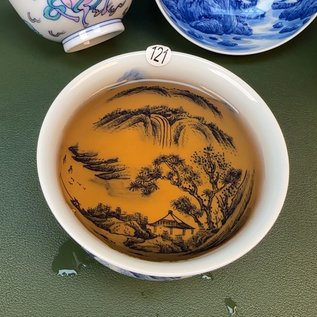 彦祖纯手工手绘茶具121