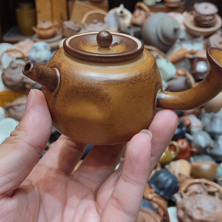 柴烧老岩泥高端茶器