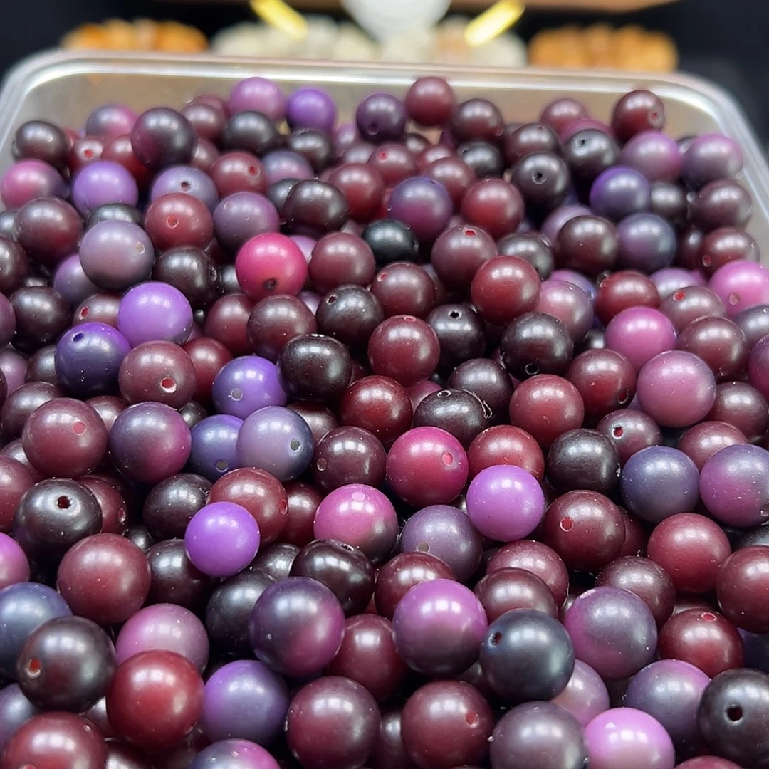 手串菩提根/象牙果微瑕车厘子混150颗