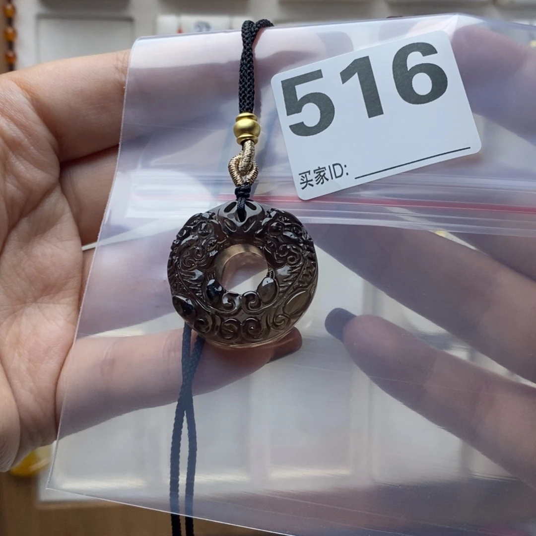 黑曜岩颈饰合金՞****՞