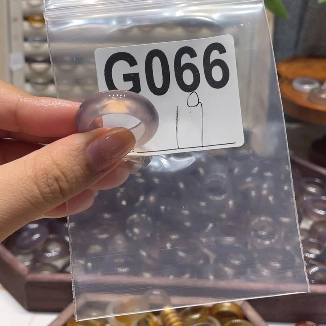 玛瑙/玉髓未镶嵌戒指066