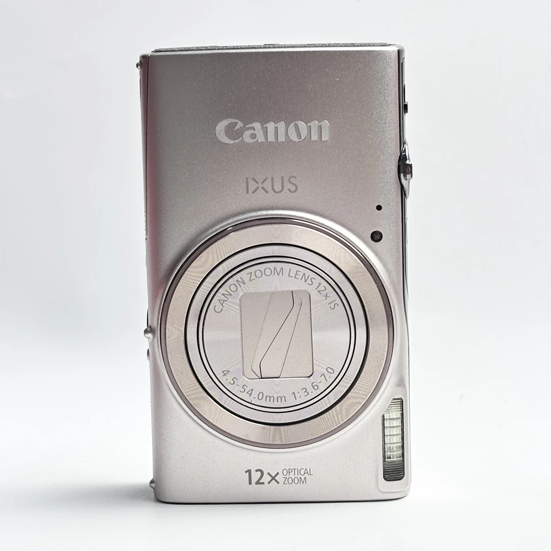 95新 Canon/佳能 ixus285银色2020万像素12倍变焦可实况ccd