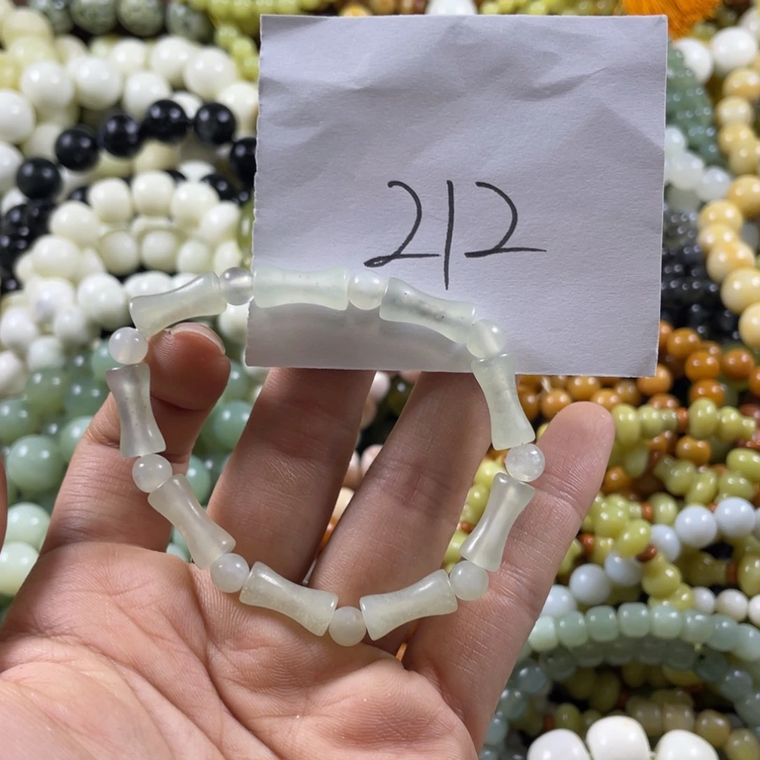 蛇纹石玉未镶嵌手串