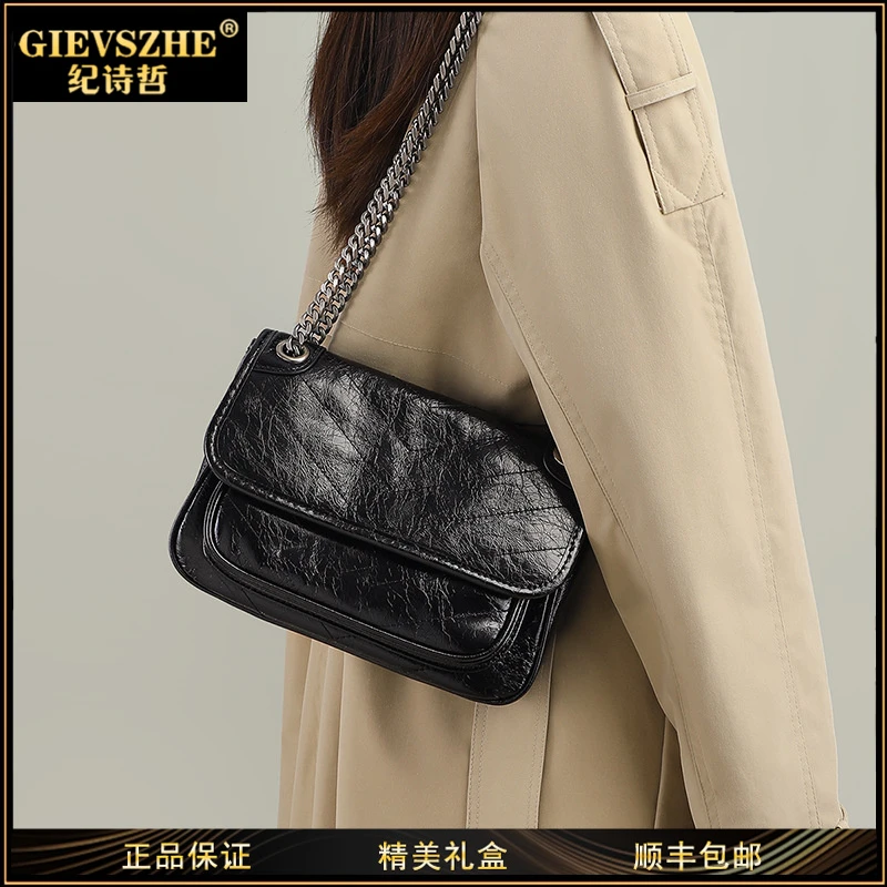 GIEVSZHE纪诗哲包包女款爆款2025新款百搭气质女包生日礼物送老婆
