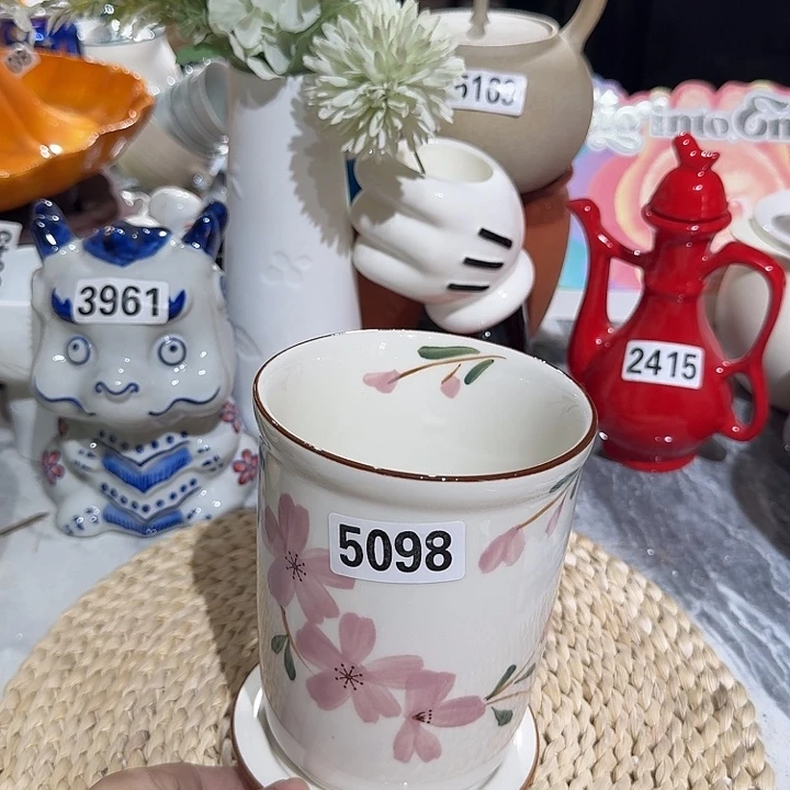 瓷片微瑕陶瓷介意慎拍5098