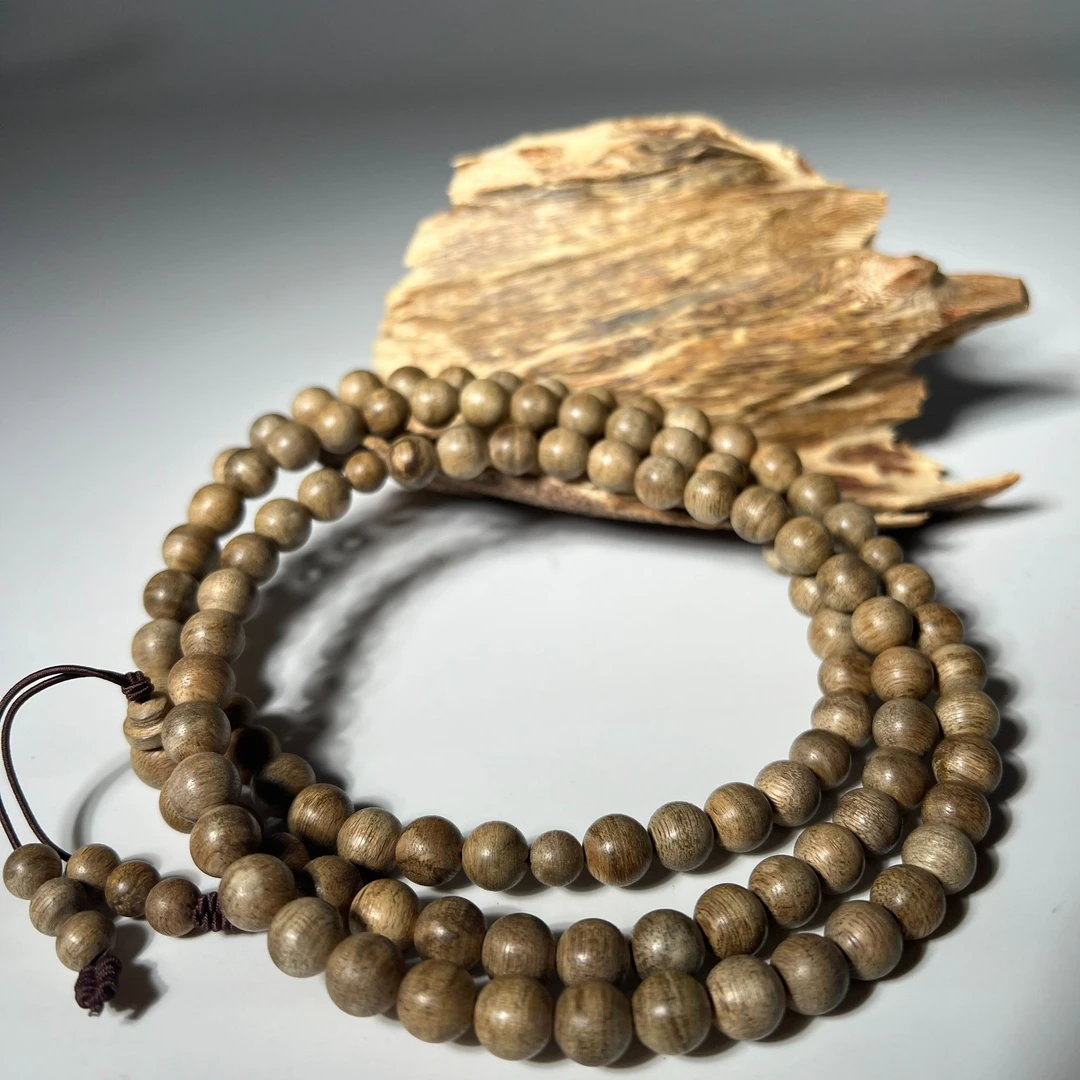 【辣辣专属】RASSIYAT文莱天然沉香手串多圈0.85×108多样性发其一