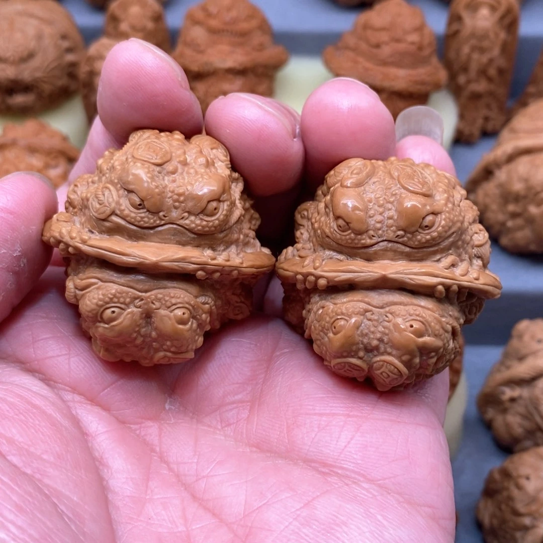 核桃手串/手链鑫****7金蝉蛤蟆头