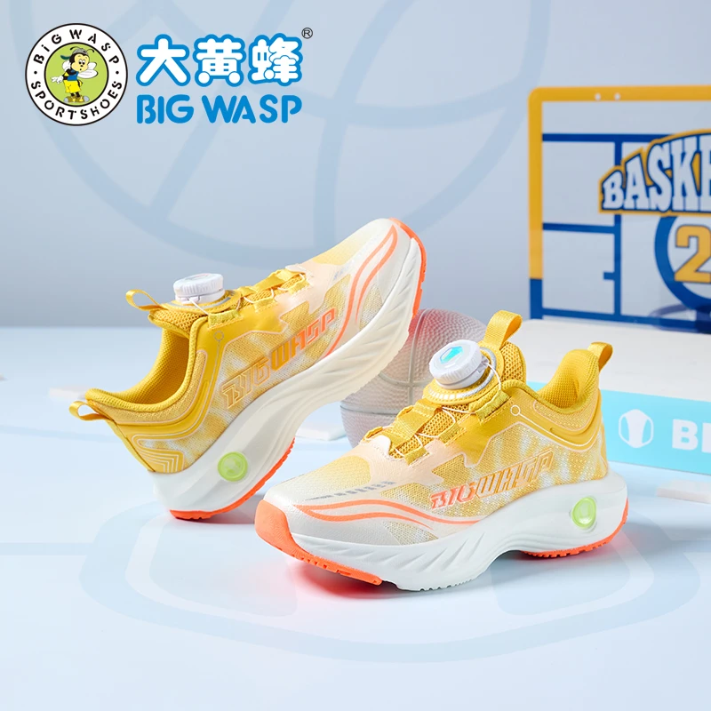大黄蜂童鞋男童运动鞋秋季新款透气网面鞋子青少年跑步鞋儿童鞋子