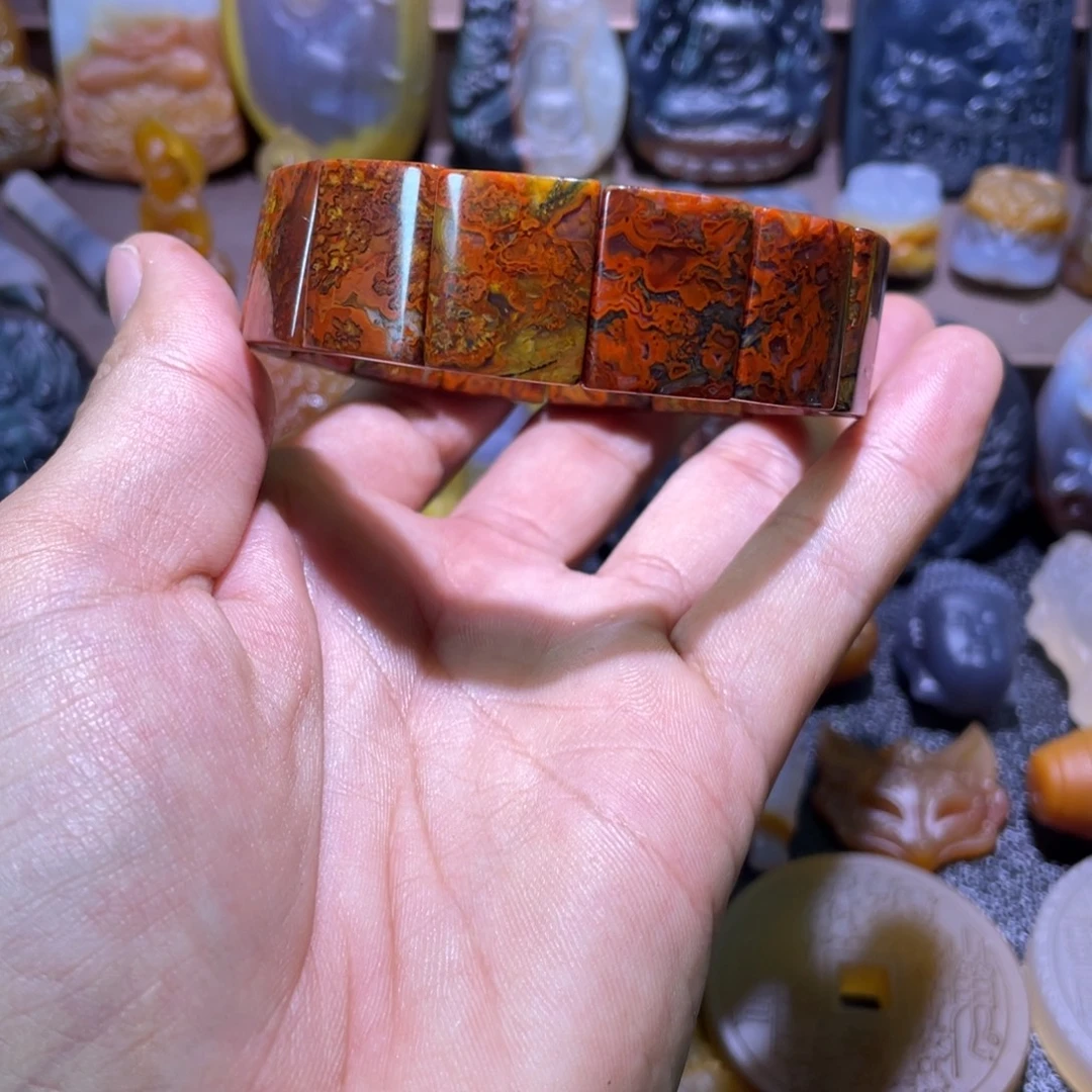 玛瑙/玉髓未镶嵌颈饰