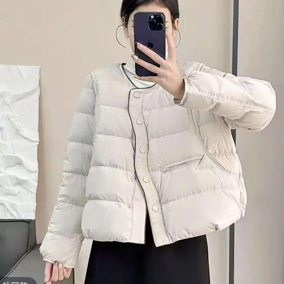韩版宽松女显瘦洋气小个子显高保暖短外套
