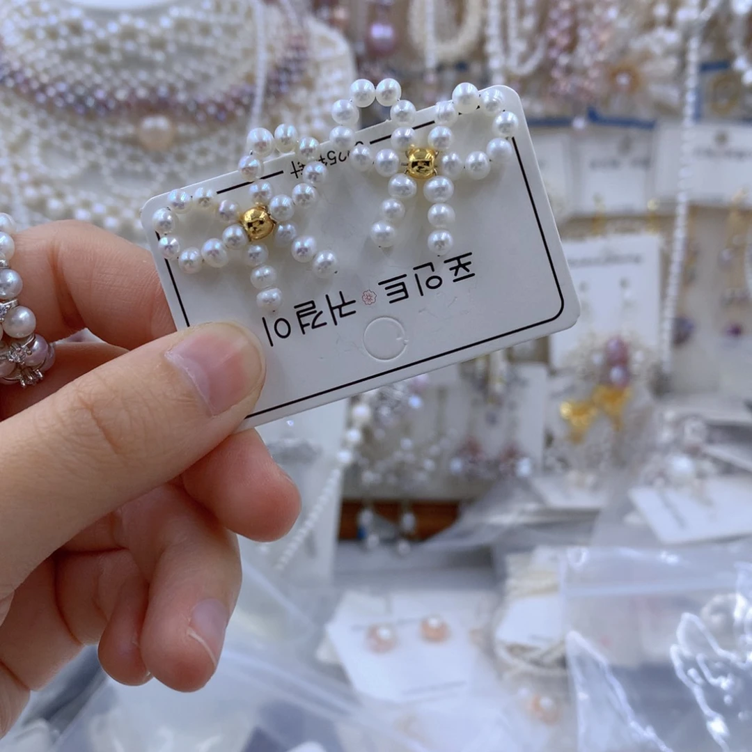 颈饰合金淡水珍珠