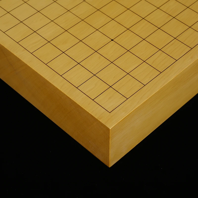 no11松川本榧2寸拼盘桌上盘天元拼