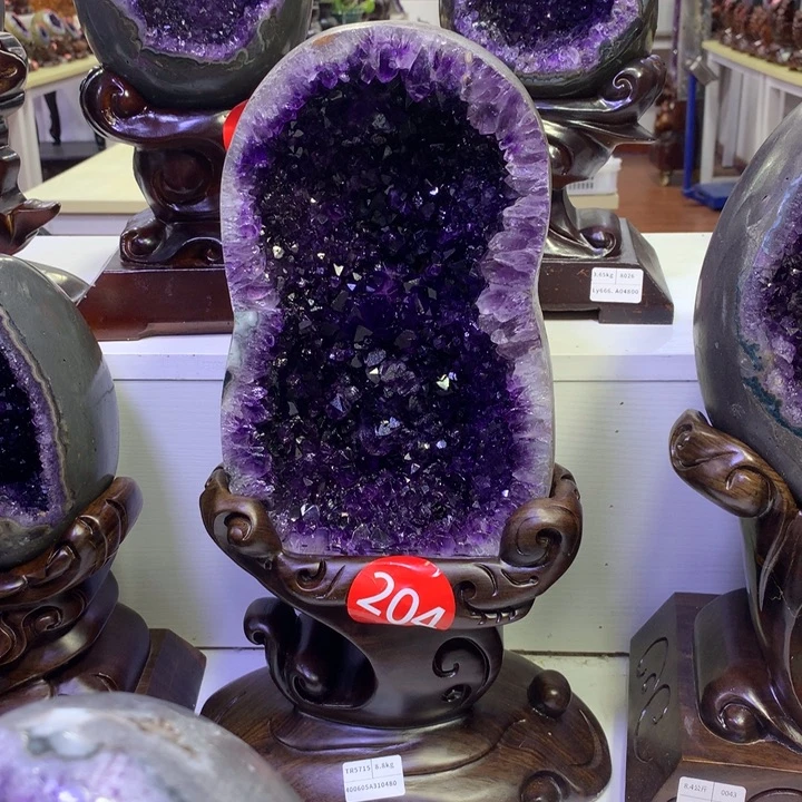 紫晶大型摆件（非配饰）未镶嵌