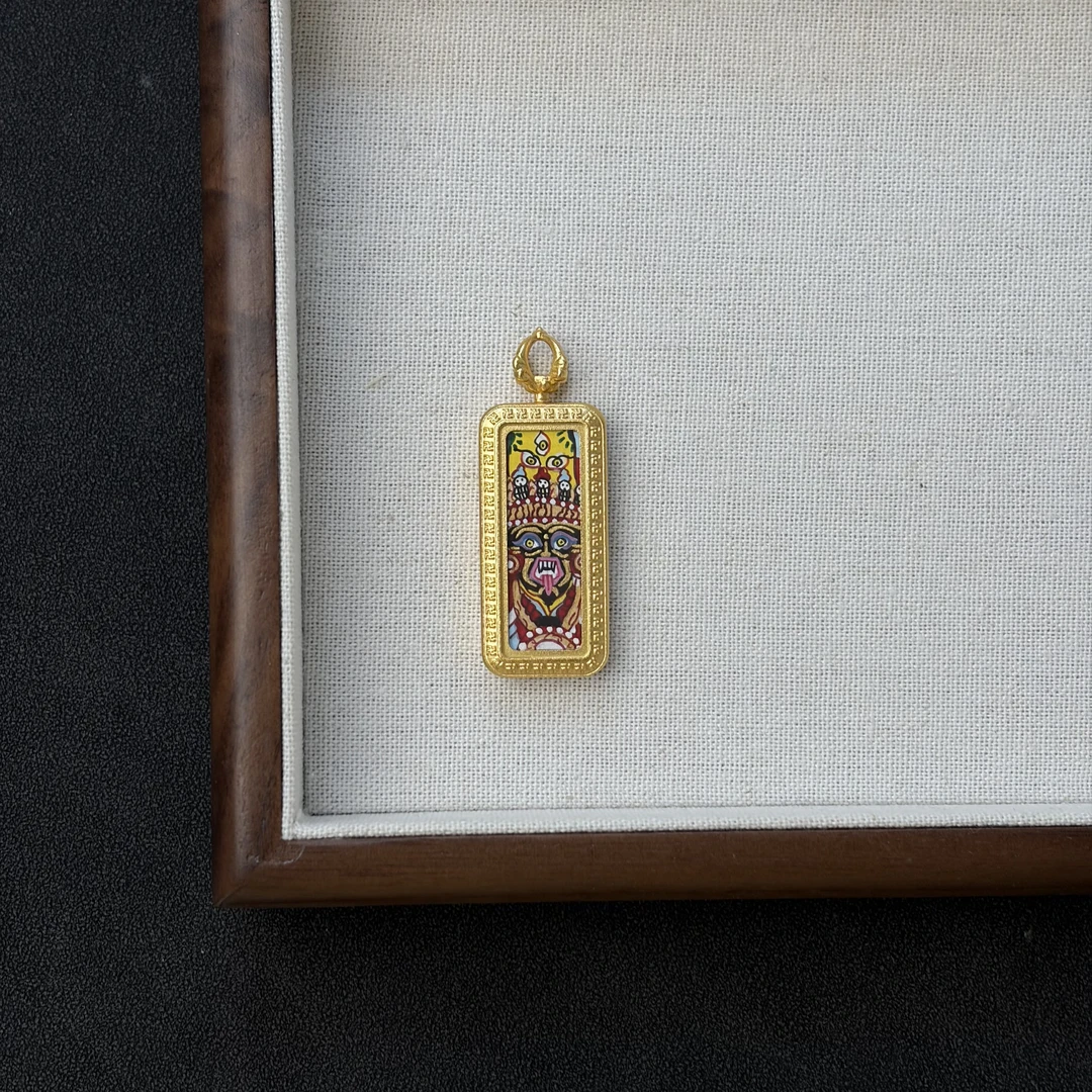 【扎基拉姆】唐卡吊坠-多样性发其一-TK618-|BHE5