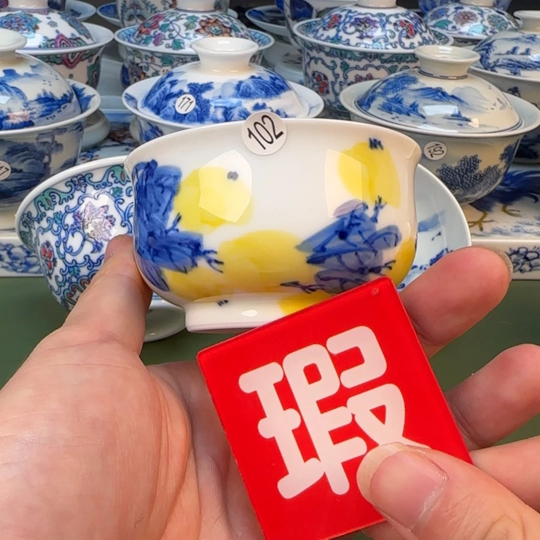 景德镇手工手绘茶具102