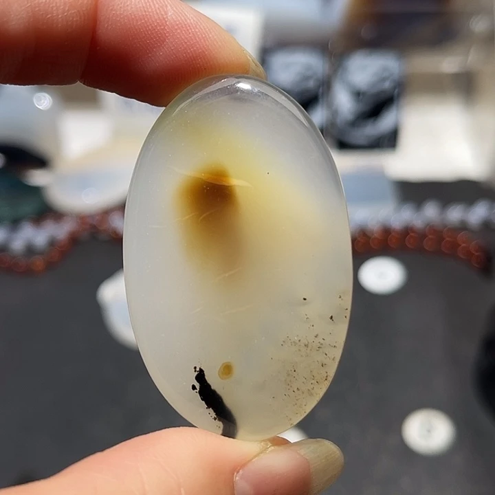 玛瑙/玉髓未镶嵌吊坠(不含链)