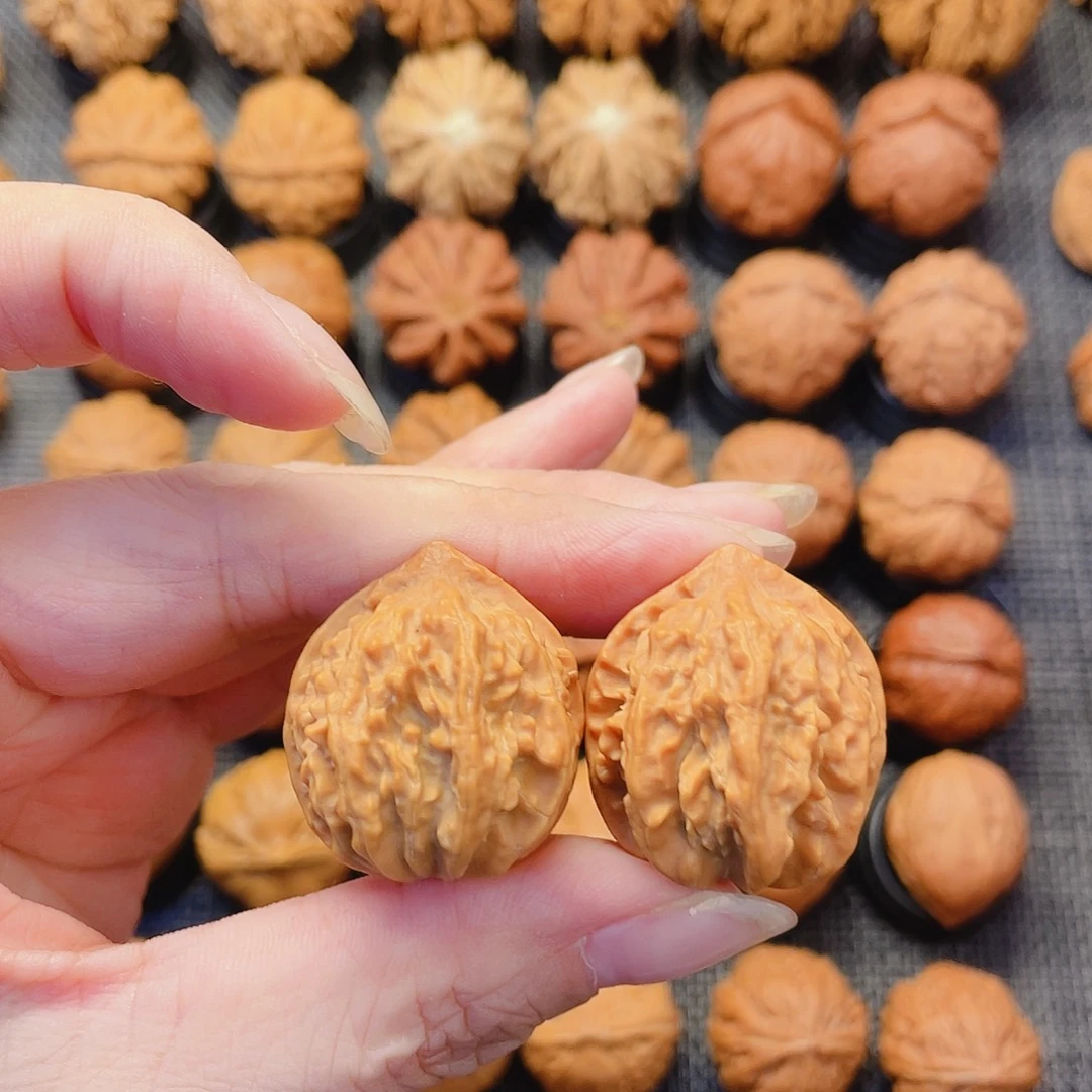 把件文玩核桃小火焰