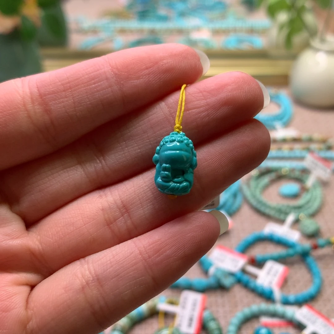 绿松石未镶嵌配饰