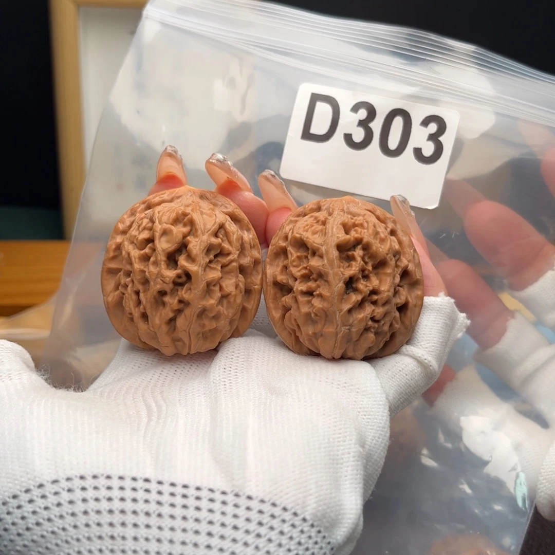 文玩核桃把件42左右凤凰台d303