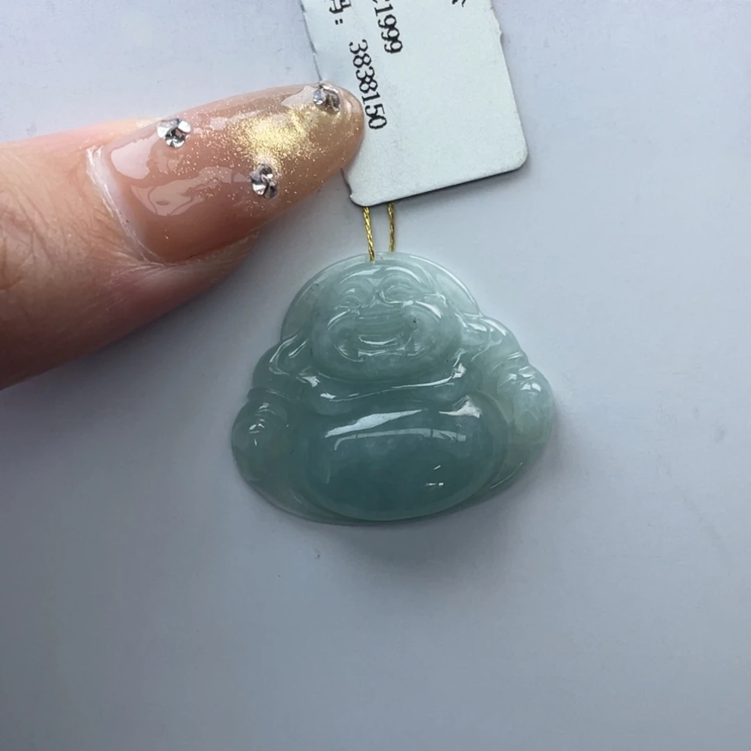 颈饰未镶嵌翡翠佛公