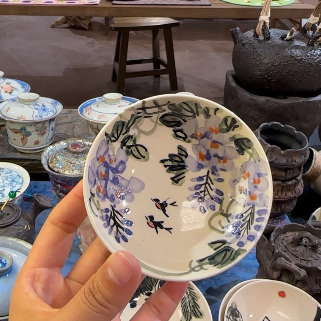 瓷片景德镇手作器皿同款发货