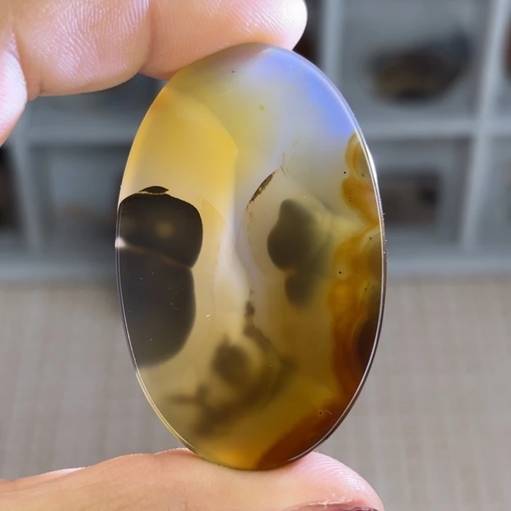 玛瑙/玉髓颈饰合金