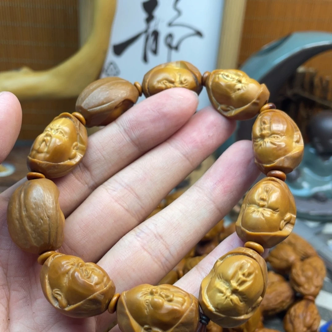 橄榄核手串/手链橄榄核雕工艺手串5119