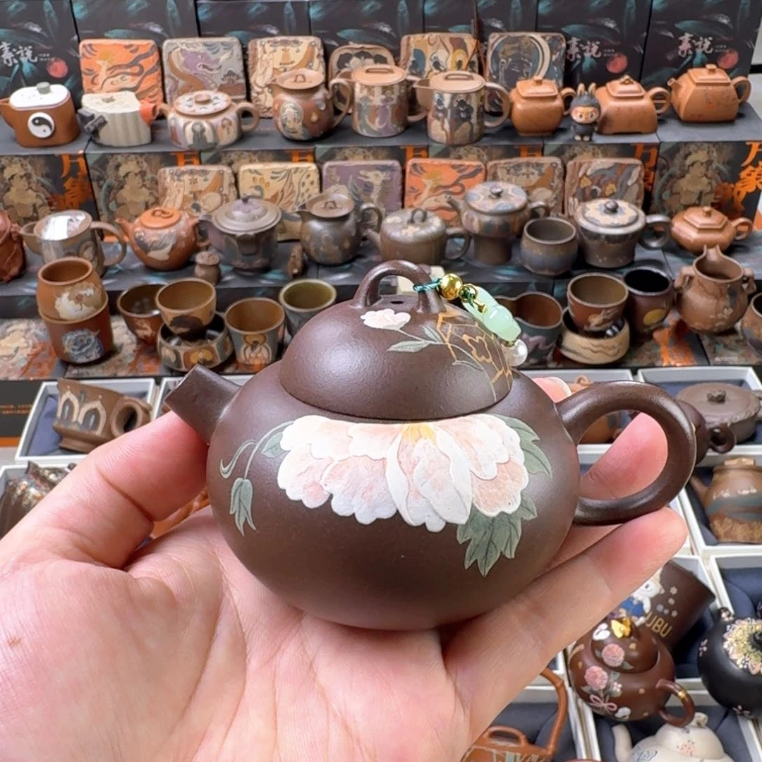 茶壶紫砂140cc原矿精工半手
