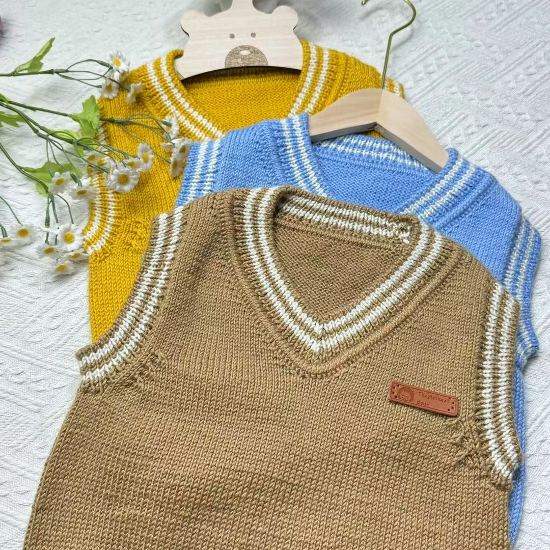 文倩推荐 宝宝纱线中粗棉线手工编织diy棉线衣服