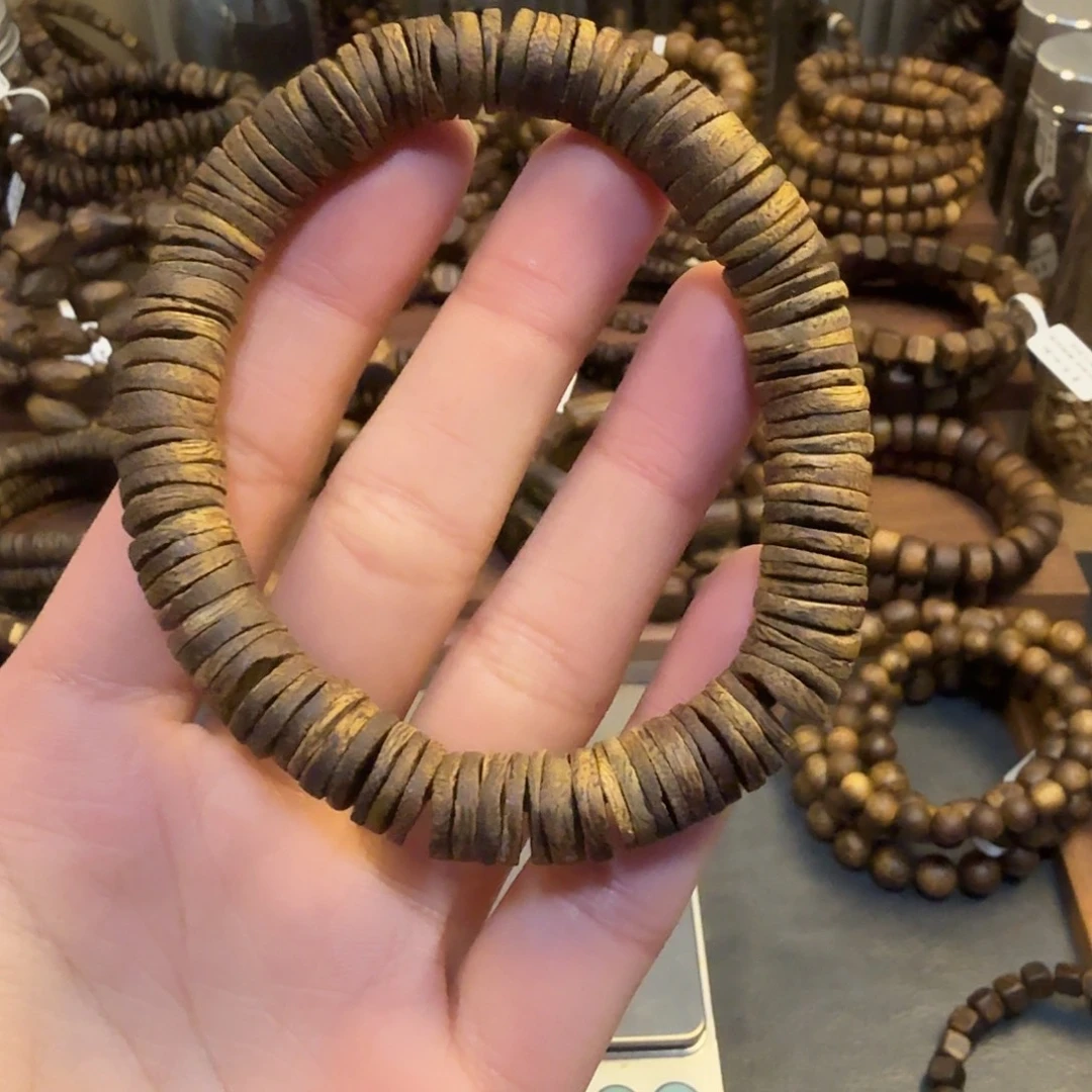 ****豪沉香香囊沉香1.0药片单圈12.5g 多样性发一