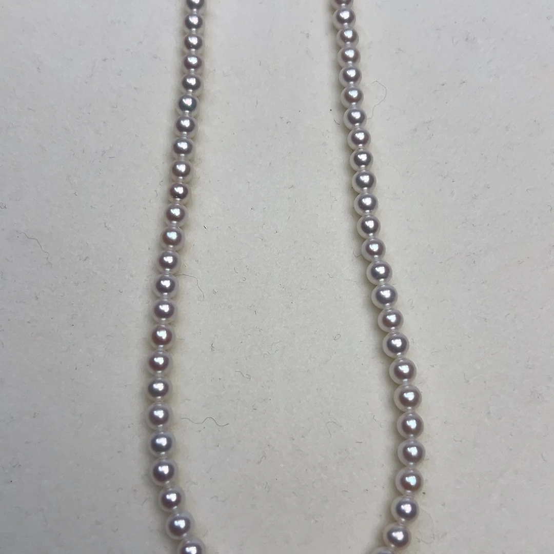 银S925镶嵌颈饰淡水珍珠