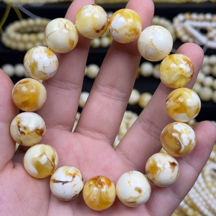 蜜蜡未镶嵌珠宝奇石14.3m