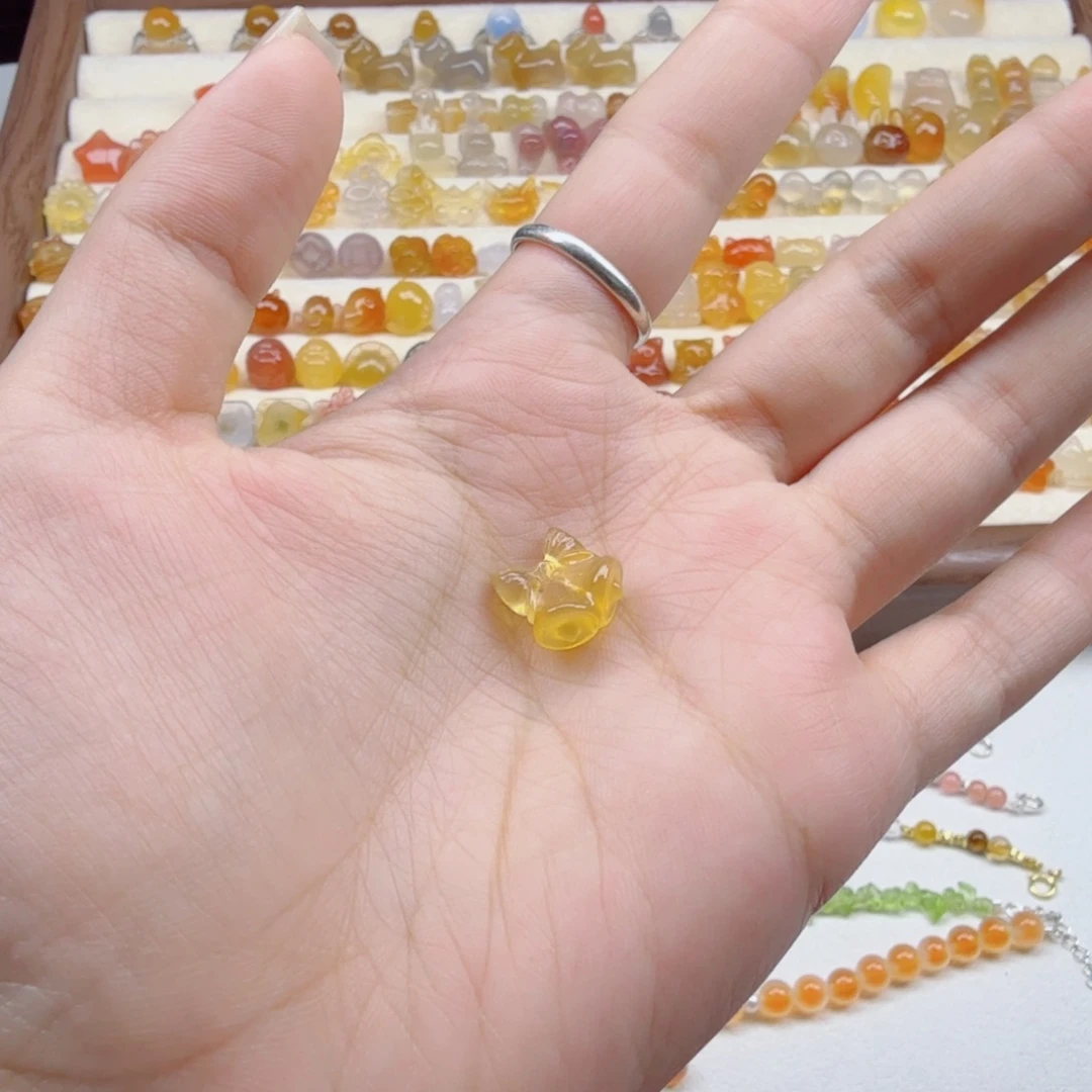 玛瑙/玉髓合金颈饰