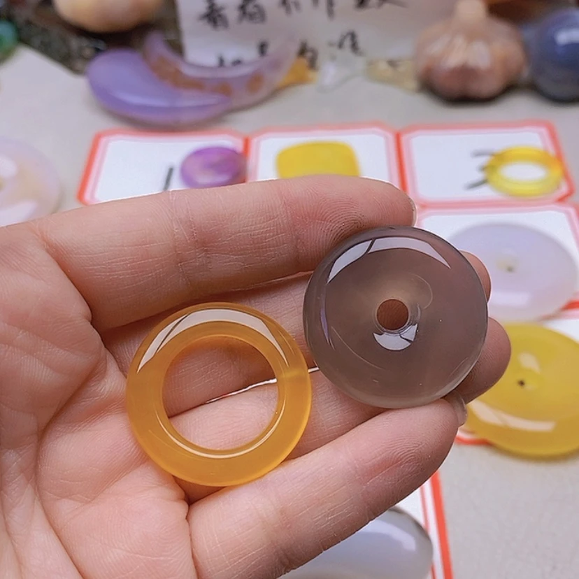 【闪购商品】未镶嵌玛瑙/玉髓珠宝半成品?***