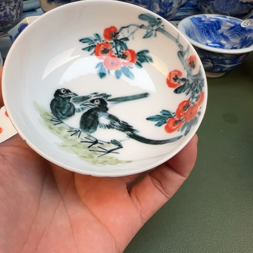 纯手工纯手绘茶具石头19