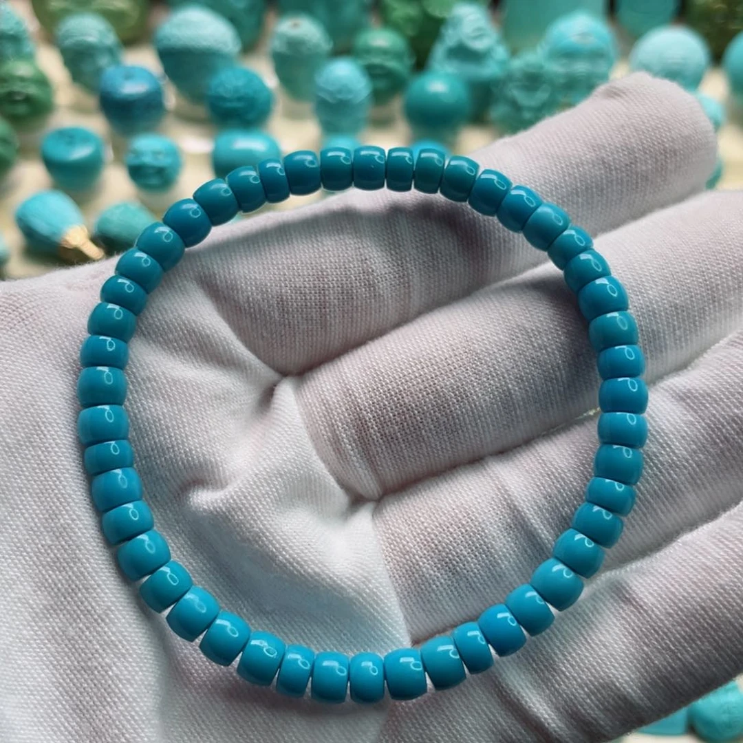 绿松石珠宝奇石未镶嵌