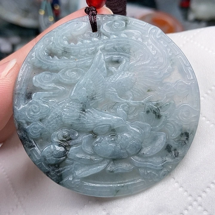 未镶嵌挂件翡翠翡翠