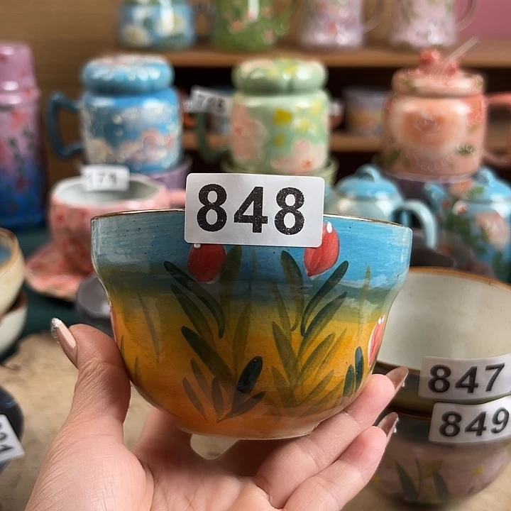景德镇陶瓷手绘作品848
