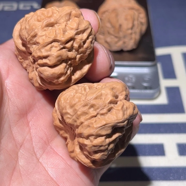文玩核桃把件肥*?38蛤蟆头