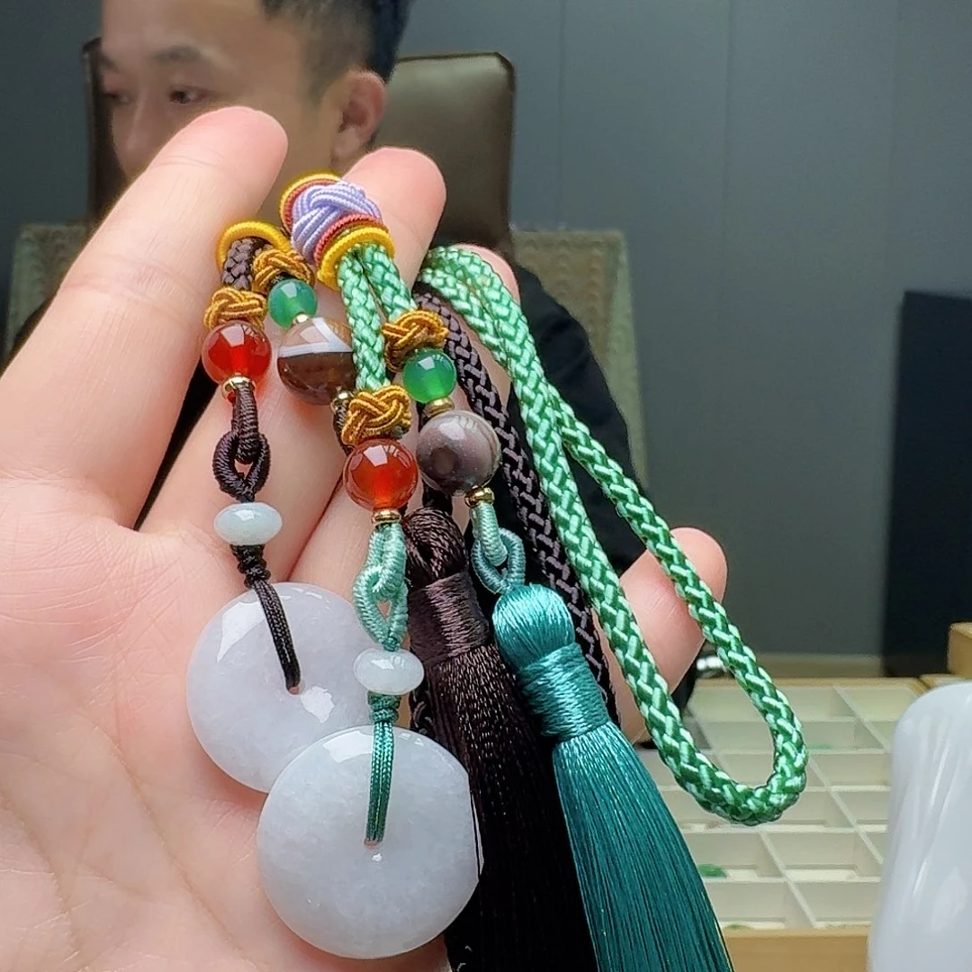 未镶嵌挂件翡翠多样性发货其一