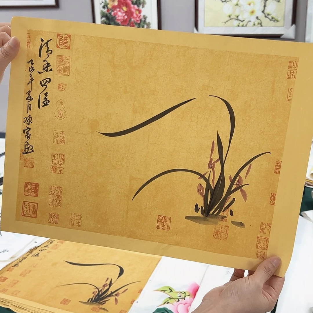 国画宣纸国画纯手绘作品